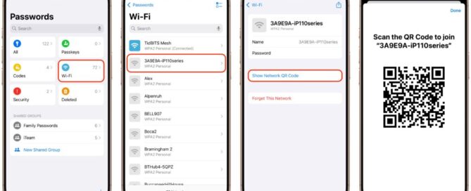 Share Wi-Fi Network Passwords Using QR Codes
